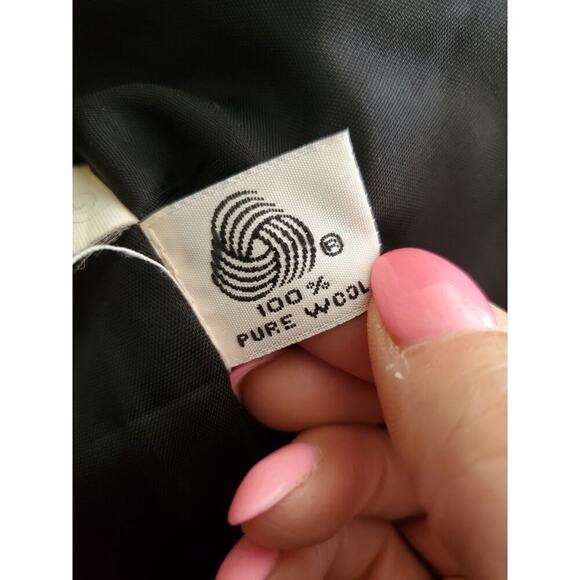 Vintage Oleg Cassini 1 Button Longline Blazer sz 10 - Picture 7 of 9